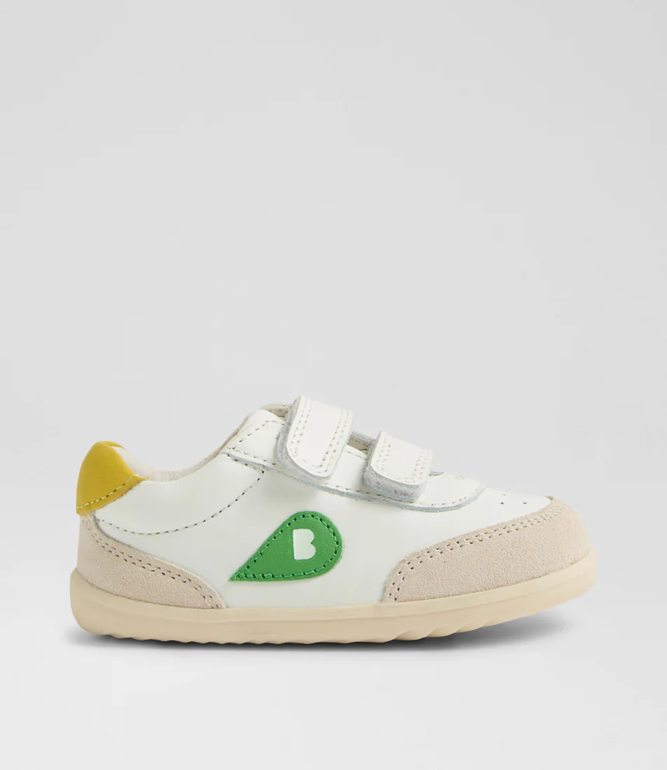 Champ - Step Up - Chalk-White-Retro Green