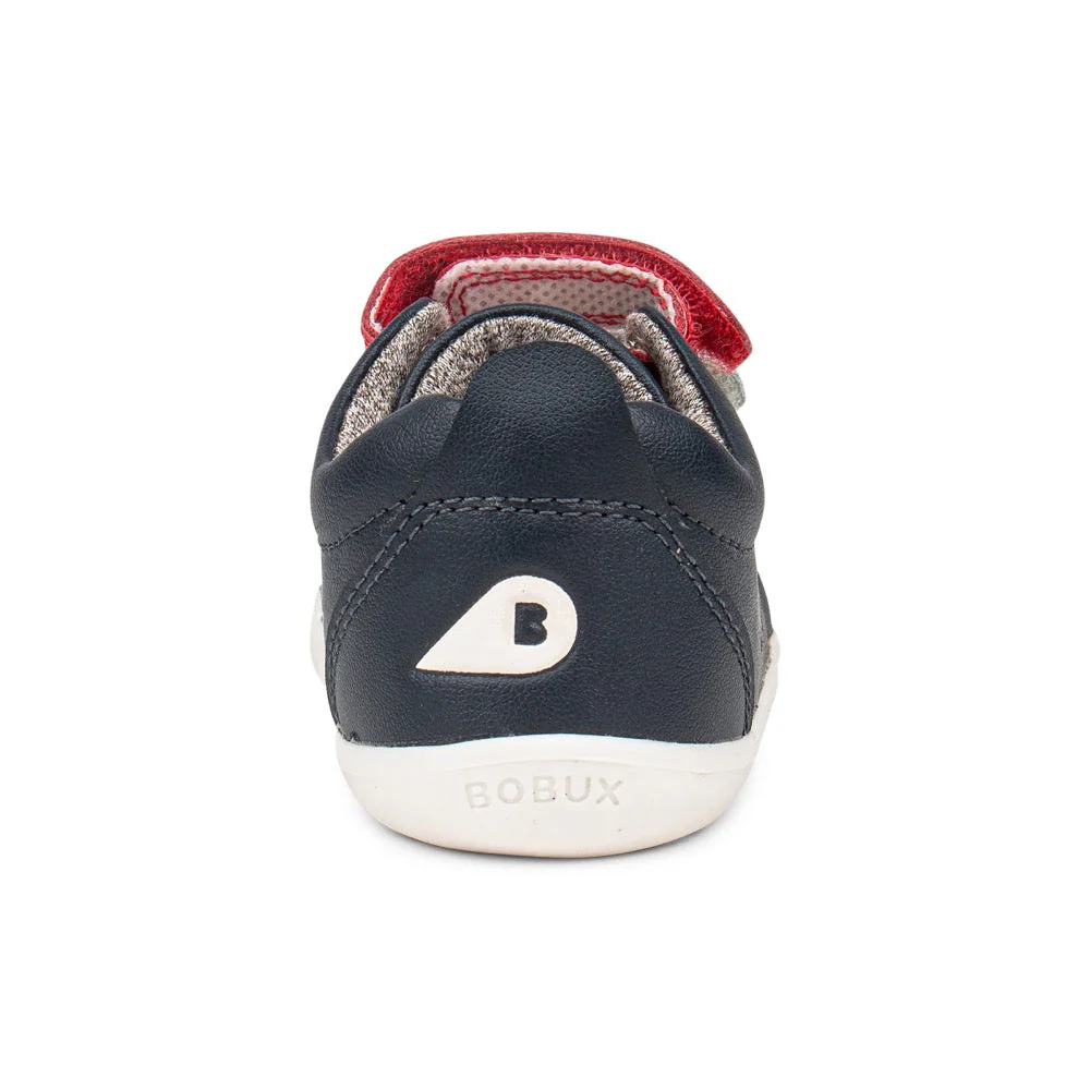 Grass Court Switch - Step Up - Navy (Red + Silver Metallic) - Image 4