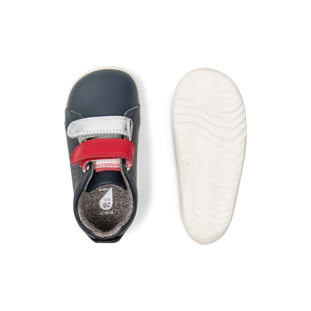 Grass Court Switch - Step Up - Navy (Red + Silver Metallic) - Image 5