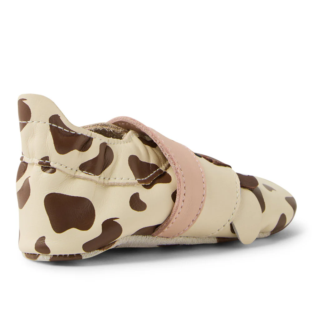 Mooley Cow - Soft Sole - White Swan+Black Coffee - Image 4