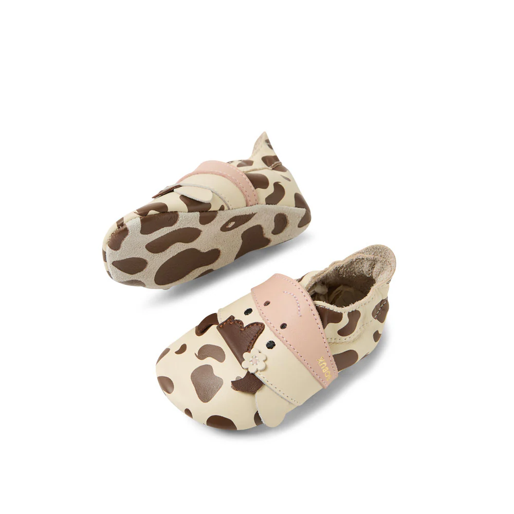 Mooley Cow - Soft Sole - White Swan+Black Coffee - Image 5